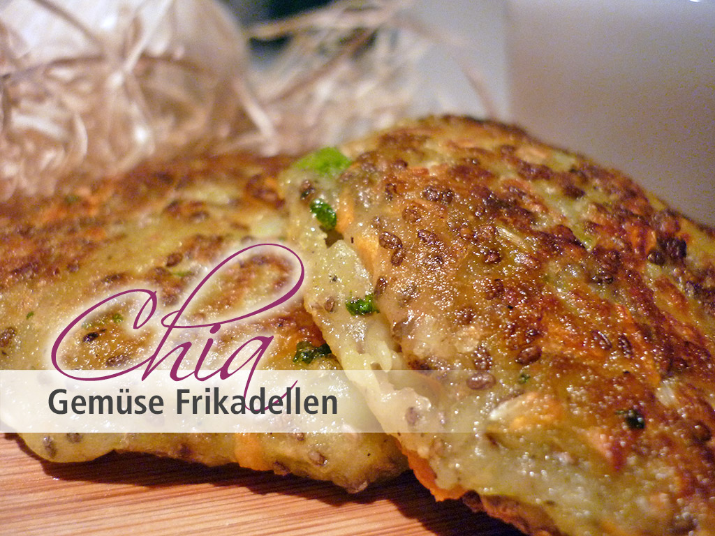 Chia Samen Rezepte - Rezept Chia Gemüse Frikadellen
