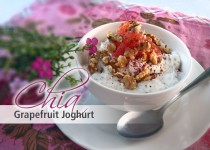 Chia Grapefruit Joghurt