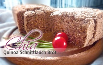 Chia Quinoa Schnittlauch Brot (glutenfrei)