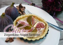 Chia Ziegenkäse Feigen Tartlette