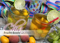 Chia Frucht Bowle