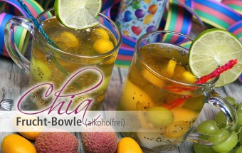 Chia Frucht Bowle