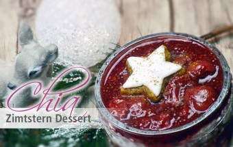 Chia Zimtstern Dessert 2