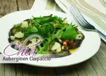 Chia Auberginen Carpaccio