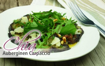 Chia Auberginen Carpaccio